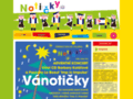NĂˇhled webu Notičky