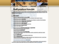 NĂˇhled webu Projektová kancelář O-pro