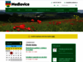 NĂˇhled webu Obec Medlovice