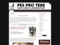 NĂˇhled webu Pes pro tebe