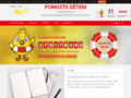 NĂˇhled webu Pomozte dětem