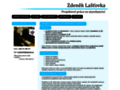 NĂˇhled webu Projektové práce Lašťovka