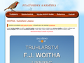 NĂˇhled webu Woitha František - truhlářství