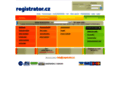 NĂˇhled webu Registrator.cz
