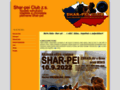 NĂˇhled webu Shar-Pei Club