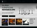 NĂˇhled webu Sklárna Novosad a syn Harrachov, s.r.o.