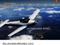 NĂˇhled webu JIHLAVAN airplanes - SKYLEADER