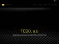NĂˇhled webu TEBO, a.s