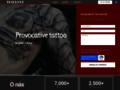 NĂˇhled webu Provocative tattoo