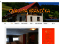 NĂˇhled webu Chalupa Vranečka