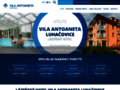 NĂˇhled webu Vila Antoaneta