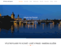 NĂˇhled webu Pronájmy hausbótů na Vltavě