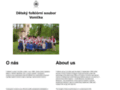 NĂˇhled webu Vonička, dětský folklorní soubor