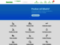 NĂˇhled webu Petričko Zdravotnické potřeby