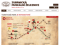 NĂˇhled webu Zubrnická museální železnice (ZMŽ)