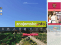 NĂˇhled webu Znojemsko - turistický průvodce