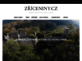 NĂˇhled webu Zříceniny.cz