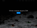 NĂˇhled webu Dětská vodácká skupina ŠÁN