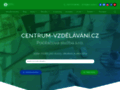 NĂˇhled webu CENTRUM-VZDĚLÁVÁNÍ.CZ – Počítačová služba s.r.o.