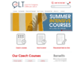 NĂˇhled webu Czech Language Training (CLT)