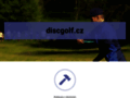 NĂˇhled webu DiscGolf.cz
