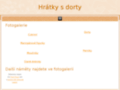 NĂˇhled webu Hrátky s dorty