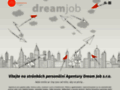 NĂˇhled webu Personální Agentura Dream Job s.r.o.
