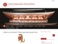 NĂˇhled webu Česko-japonská společnost