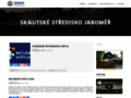 NĂˇhled webu Skaut středisko Jaroměř