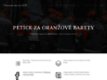 NĂˇhled webu Oranžové barety AČR