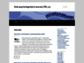 NĂˇhled webu Unie psychologických asociací ČR, z.s.