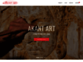 NĂˇhled webu Akan Art