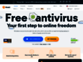 NĂˇhled webu avast! antivirus