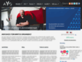 NĂˇhled webu Asociace výzkumných organizací (AVO)