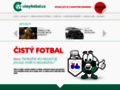 NĂˇhled webu Čistý fotbal.cz
