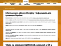 NĂˇhled webu Cizinci v České republice