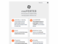 NĂˇhled webu conVERTER