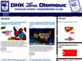 NĂˇhled webu DHK Zora Olomouc