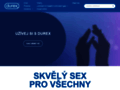 NĂˇhled webu Durex