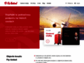 NĂˇhled webu FlyUnited