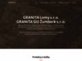 NĂˇhled webu GRANITA s.r.o.