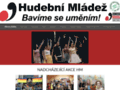 NĂˇhled webu Hudební mládež ČR - Jeunesses Musicales