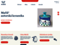 NĂˇhled webu Keramika Maříž