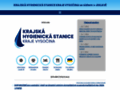NĂˇhled webu Krajská hygienická stanice kraje Vysočina