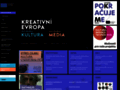 NĂˇhled webu Kreativní Evropa