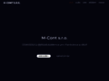 NĂˇhled webu M-Cont s.r.o.