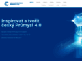 NĂˇhled webu Národní centrum Průmyslu 4.0