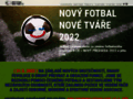 NĂˇhled webu Nový fotbal Nové tváře 2021-2029