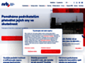 NĂˇhled webu Národní rozvojová banka (NRB)
