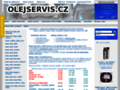 NĂˇhled webu Olejservis.cz